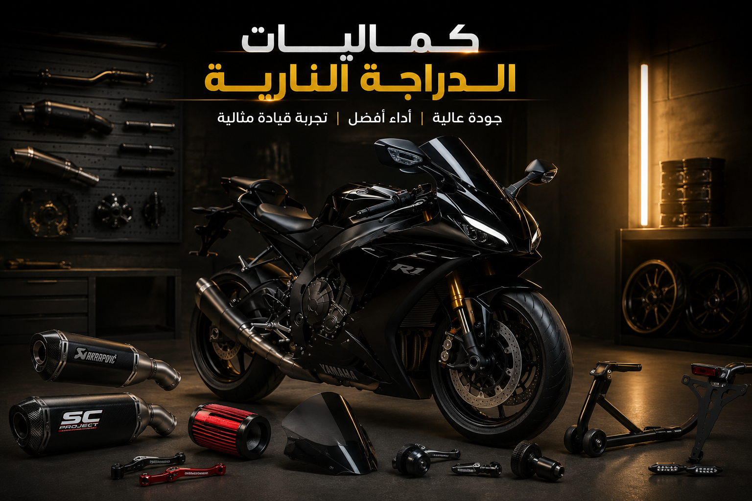 الكل كماليات الدراجه