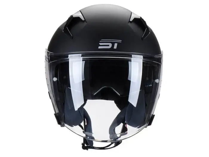 خوذة 3/4 St z-301 اسود مط